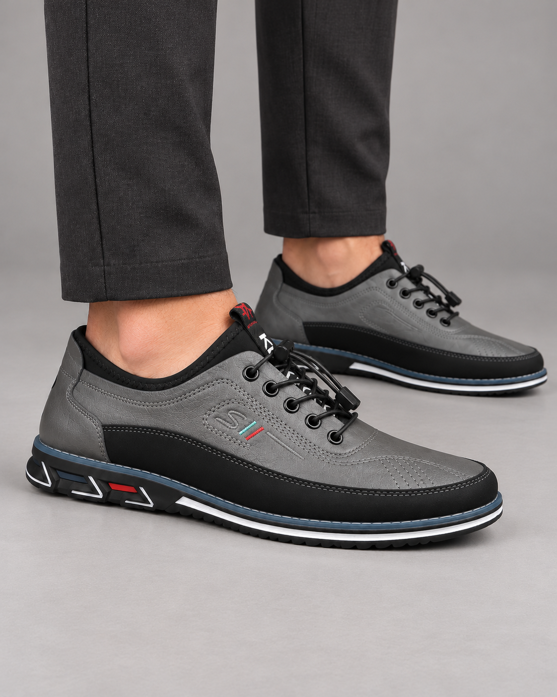 Men’s Casual Shoes With Lace Up Fastening