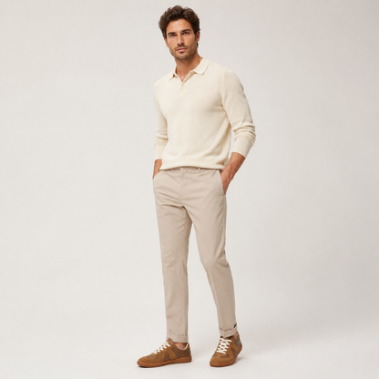 Men's Suede Lace-Up Casual Sneakers