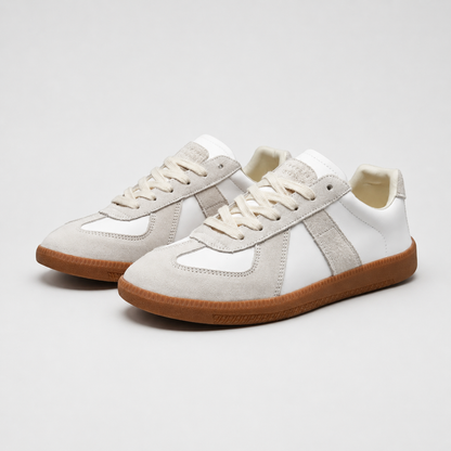 Men's Suede Lace-Up Casual Sneakers