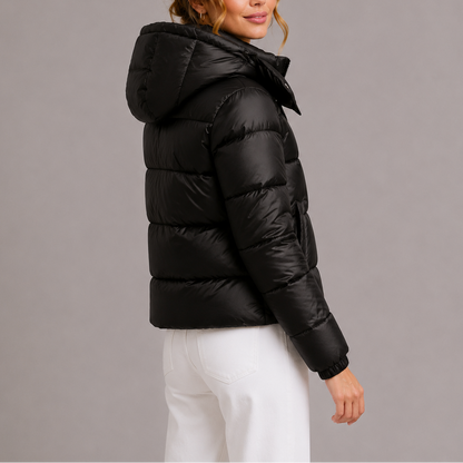 Women's Lightweight Hooded Puffer Jacket