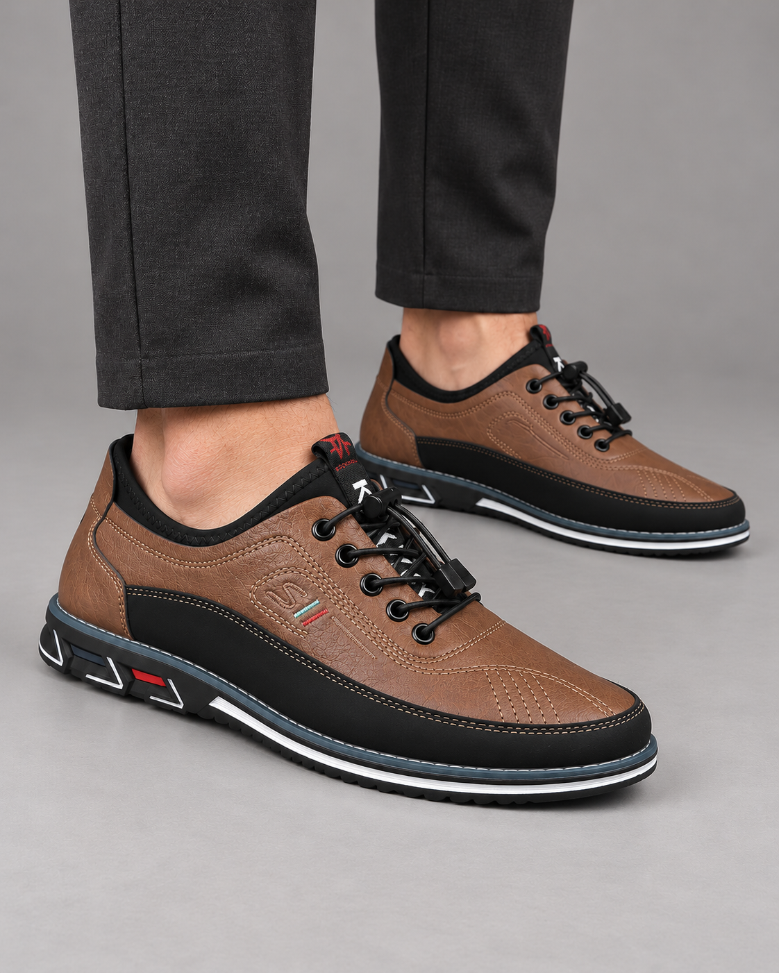 Men’s Casual Shoes With Lace Up Fastening