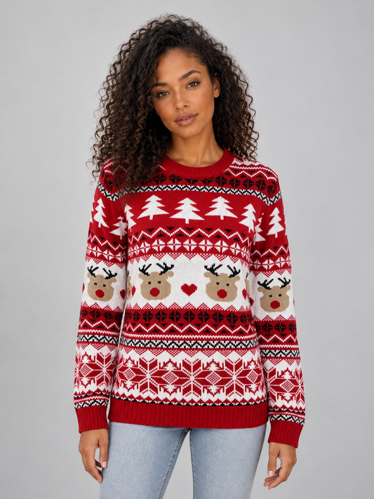 Women’s Knitted Christmas Jumper