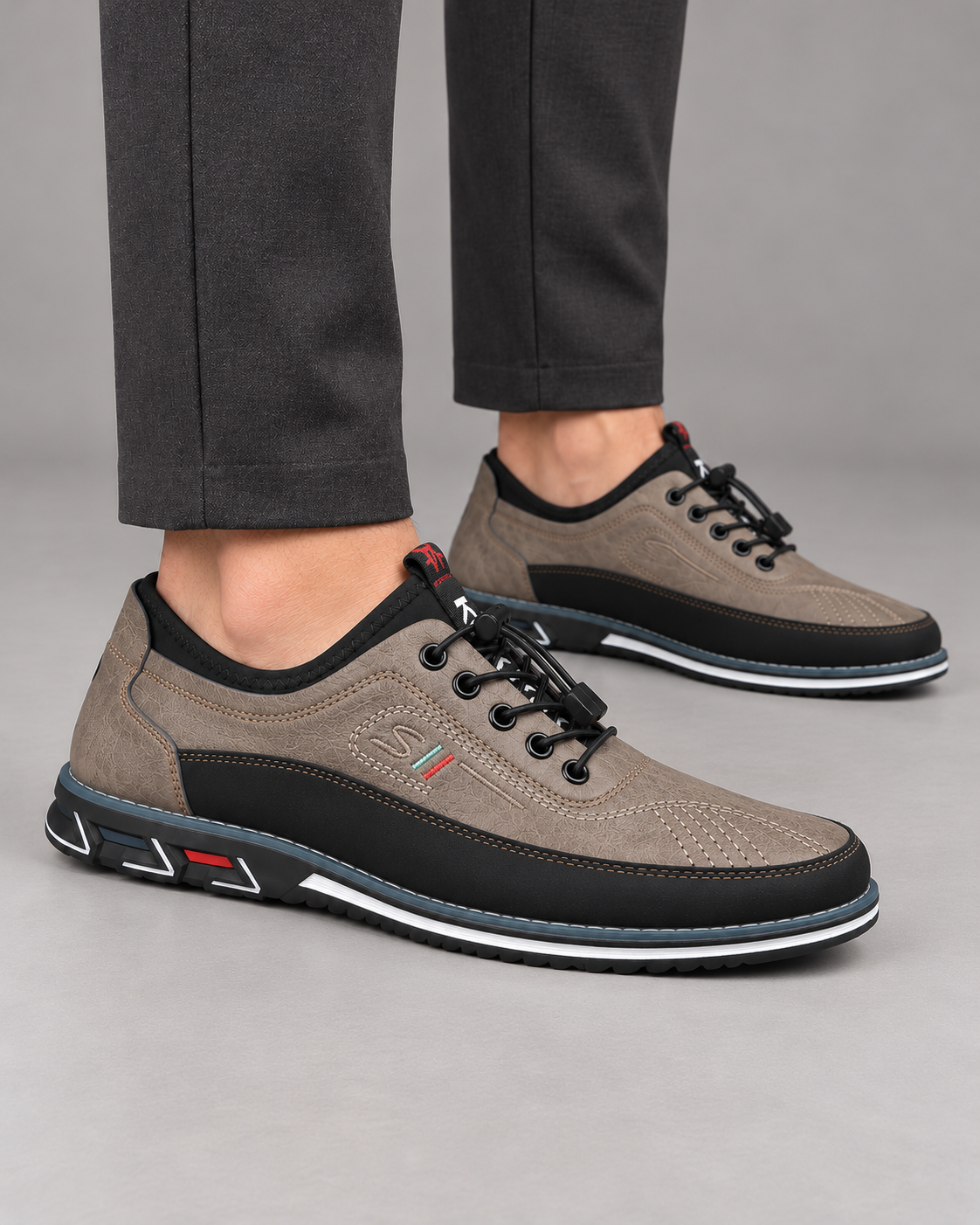 Men’s Casual Shoes With Lace Up Fastening