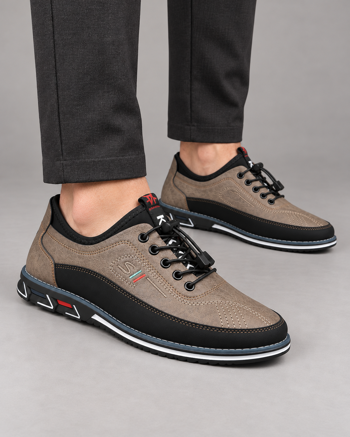 Men’s Casual Shoes With Lace Up Fastening